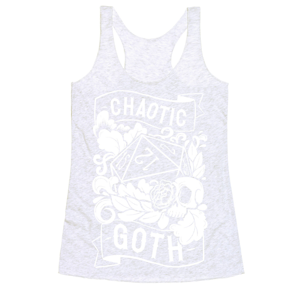 Chaotic Goth Racerback Tank