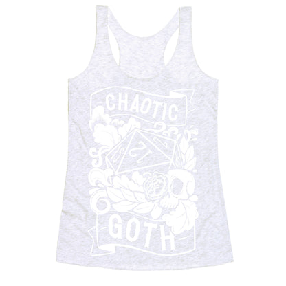 Chaotic Goth Racerback Tank