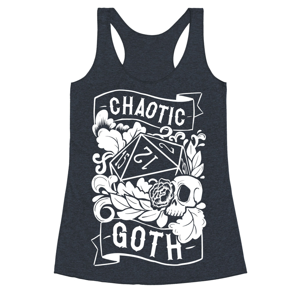 Chaotic Goth Racerback Tank
