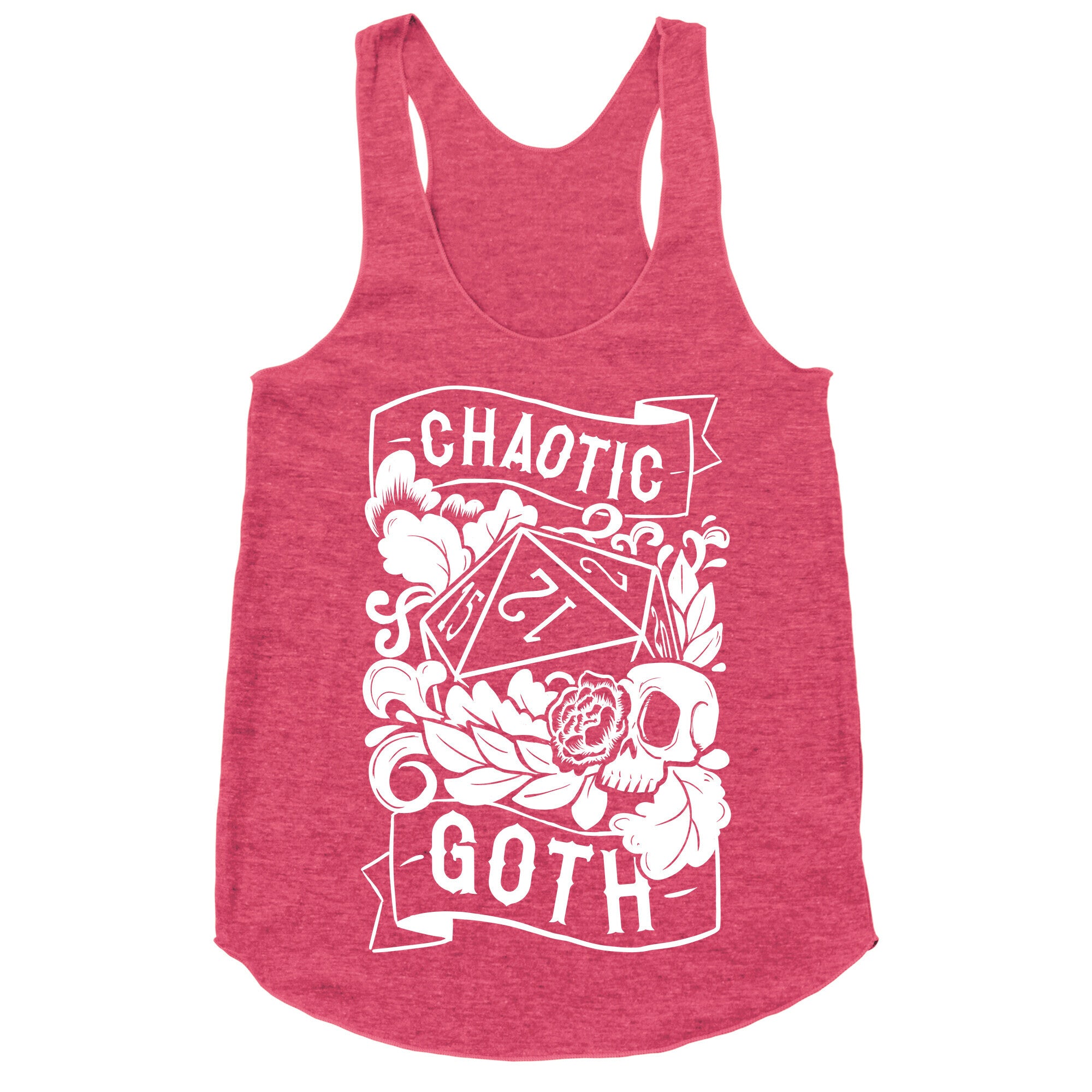 Chaotic Goth Racerback Tank