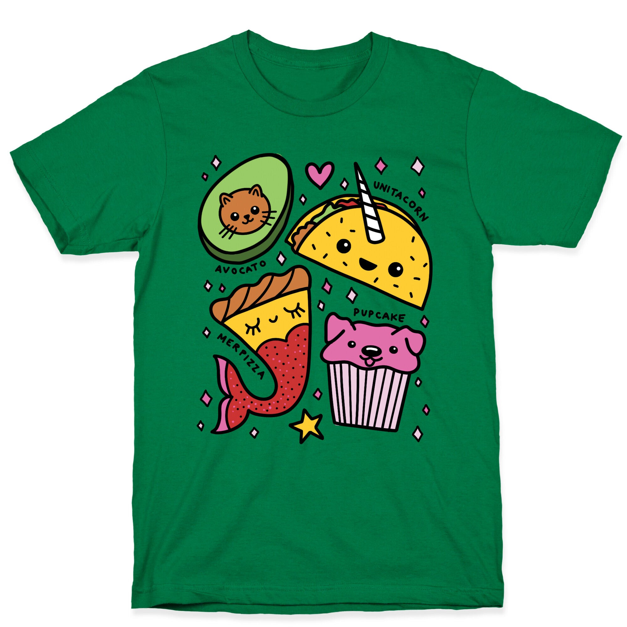Cute Food Mashups T-Shirt