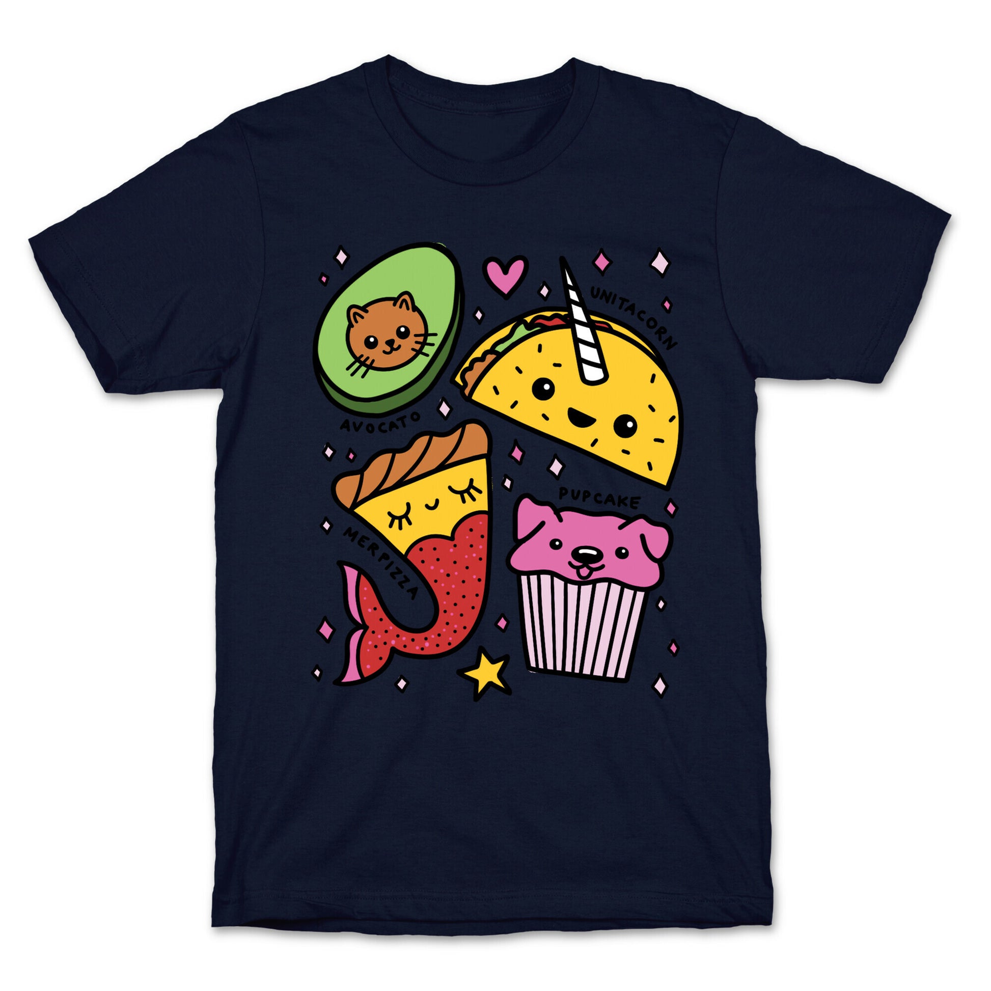 Cute Food Mashups T-Shirt