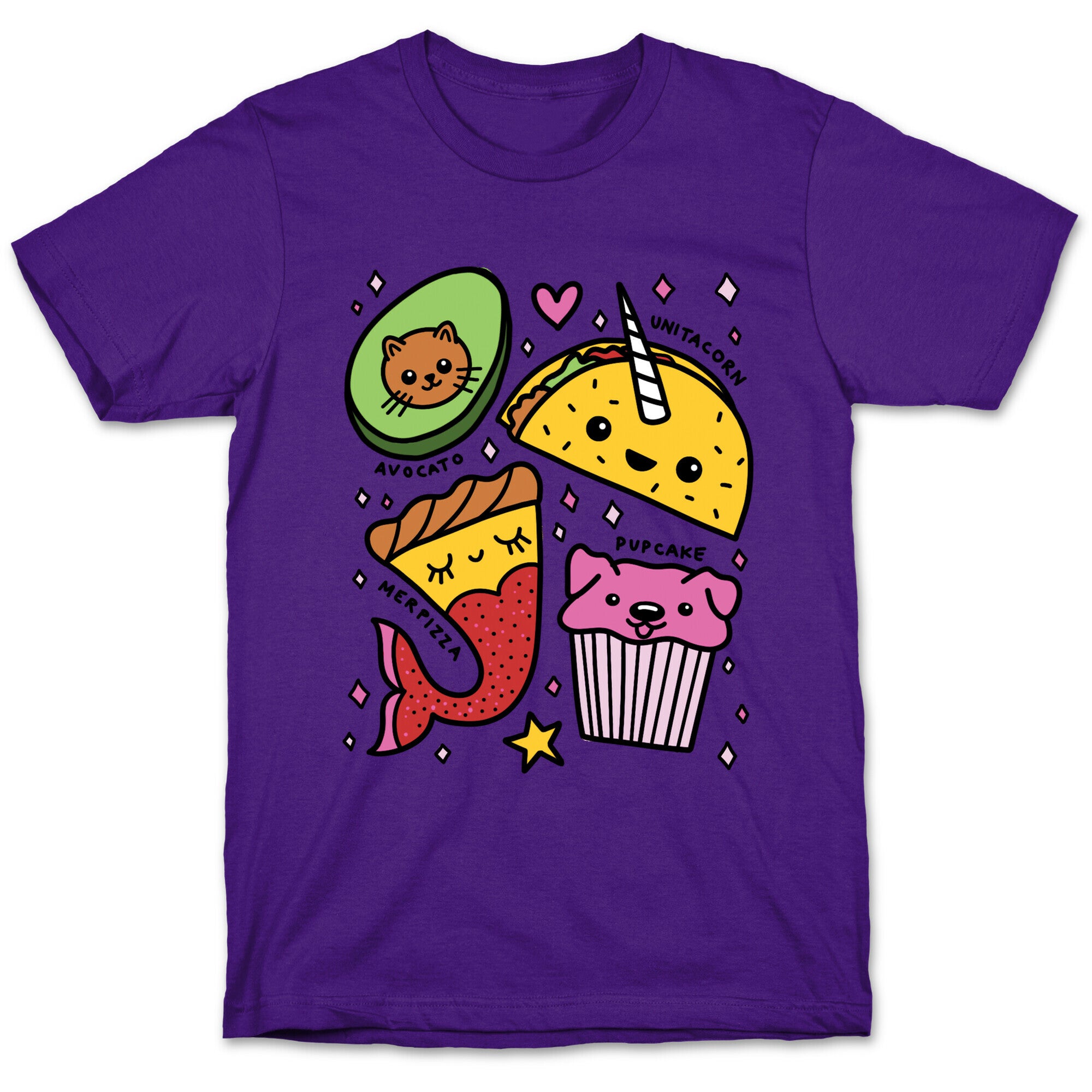 Cute Food Mashups T-Shirt