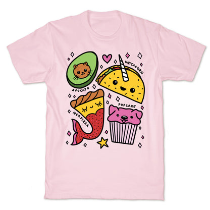 Cute Food Mashups T-Shirt