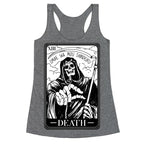 Omae Wa Mou Shindeiru Death Tarot Card Racerback Tank