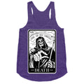 Omae Wa Mou Shindeiru Death Tarot Card Racerback Tank