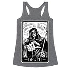 Omae Wa Mou Shindeiru Death Tarot Card Racerback Tank