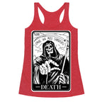 Omae Wa Mou Shindeiru Death Tarot Card Racerback Tank