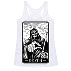 Omae Wa Mou Shindeiru Death Tarot Card Racerback Tank