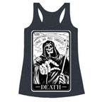 Omae Wa Mou Shindeiru Death Tarot Card Racerback Tank