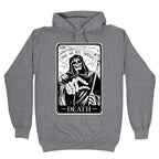 Omae Wa Mou Shindeiru Death Tarot Card Hoodie