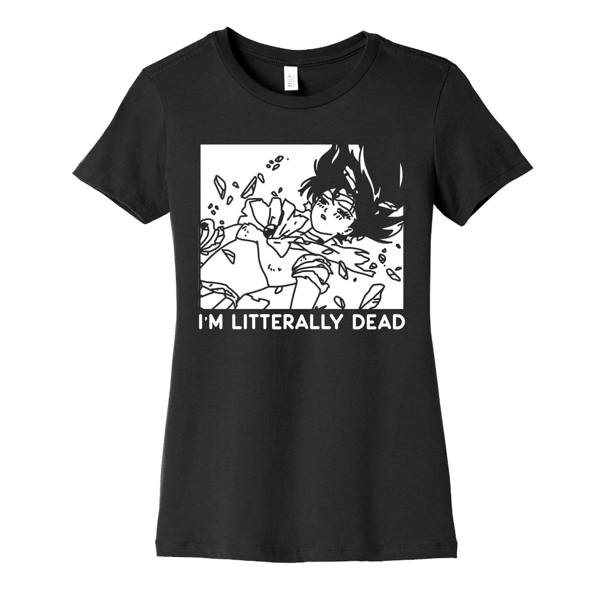 I'm Literally Dead Sailor Mars Women's Cotton Tee