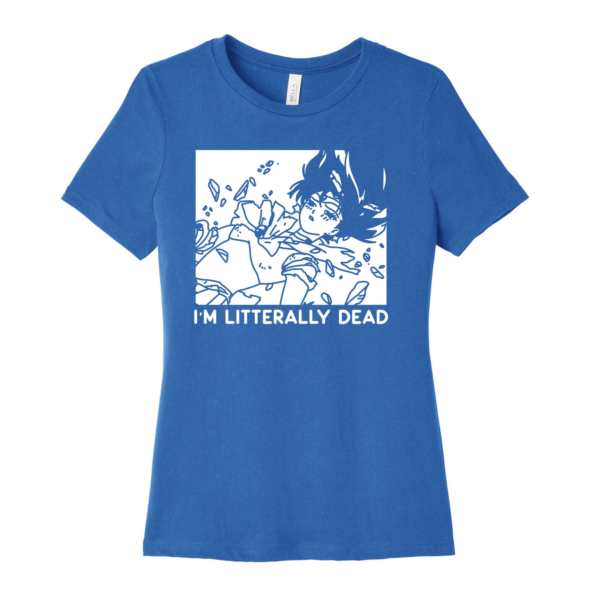 I'm Literally Dead Sailor Mars Women's Cotton Tee