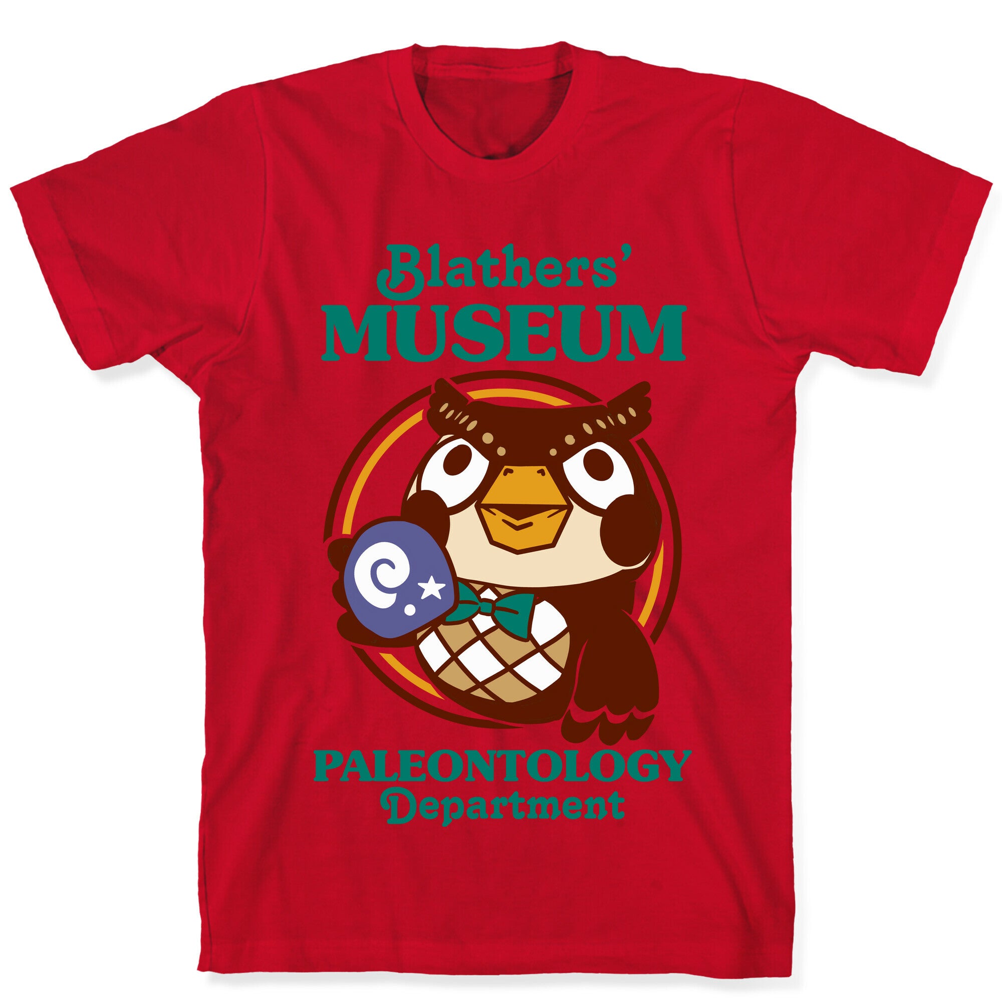 Blathers' Museum Paleontology Department T-Shirt