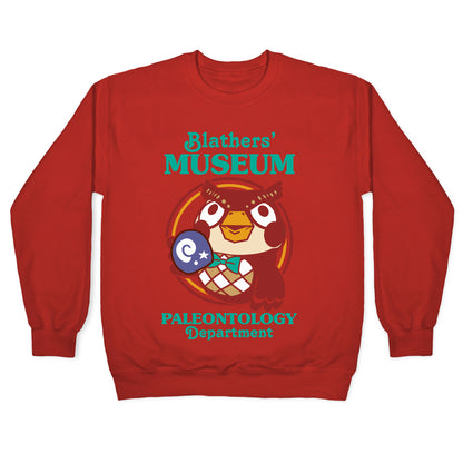 Blathers' Museum Paleontology Department Crewneck Sweatshirt