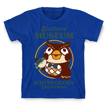 Blathers' Museum Ichthyology Department T-Shirt