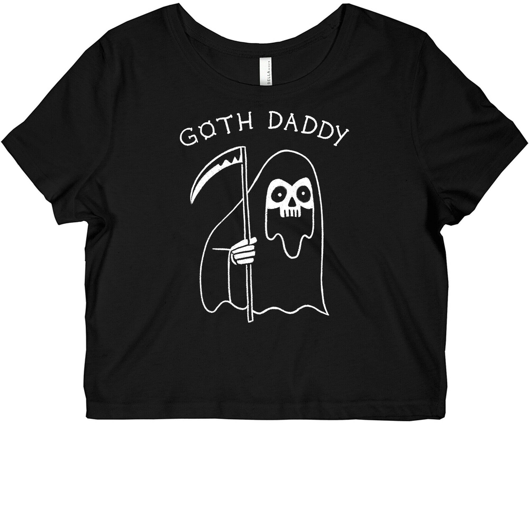Goth Daddy Grim Reaper Graphic Baby Tee