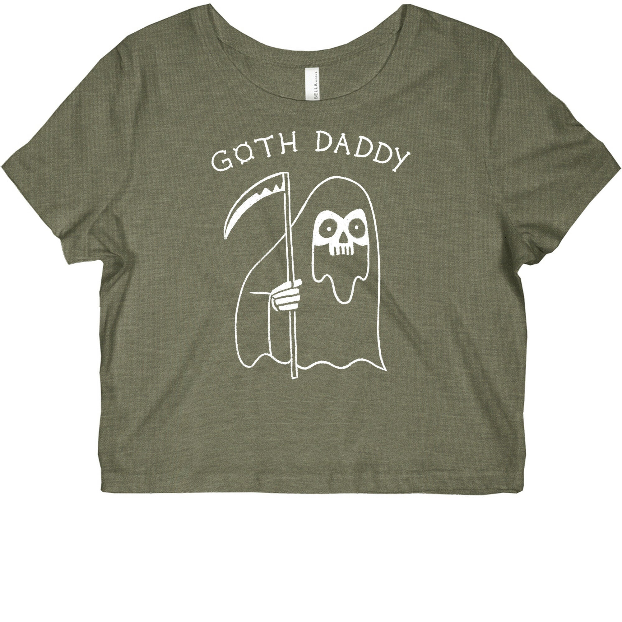 Goth Daddy Grim Reaper Graphic Baby Tee