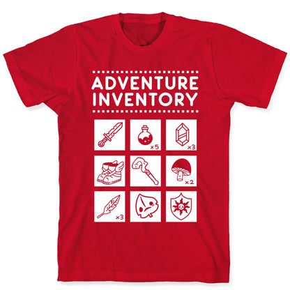 Adventure Inventory T-Shirt