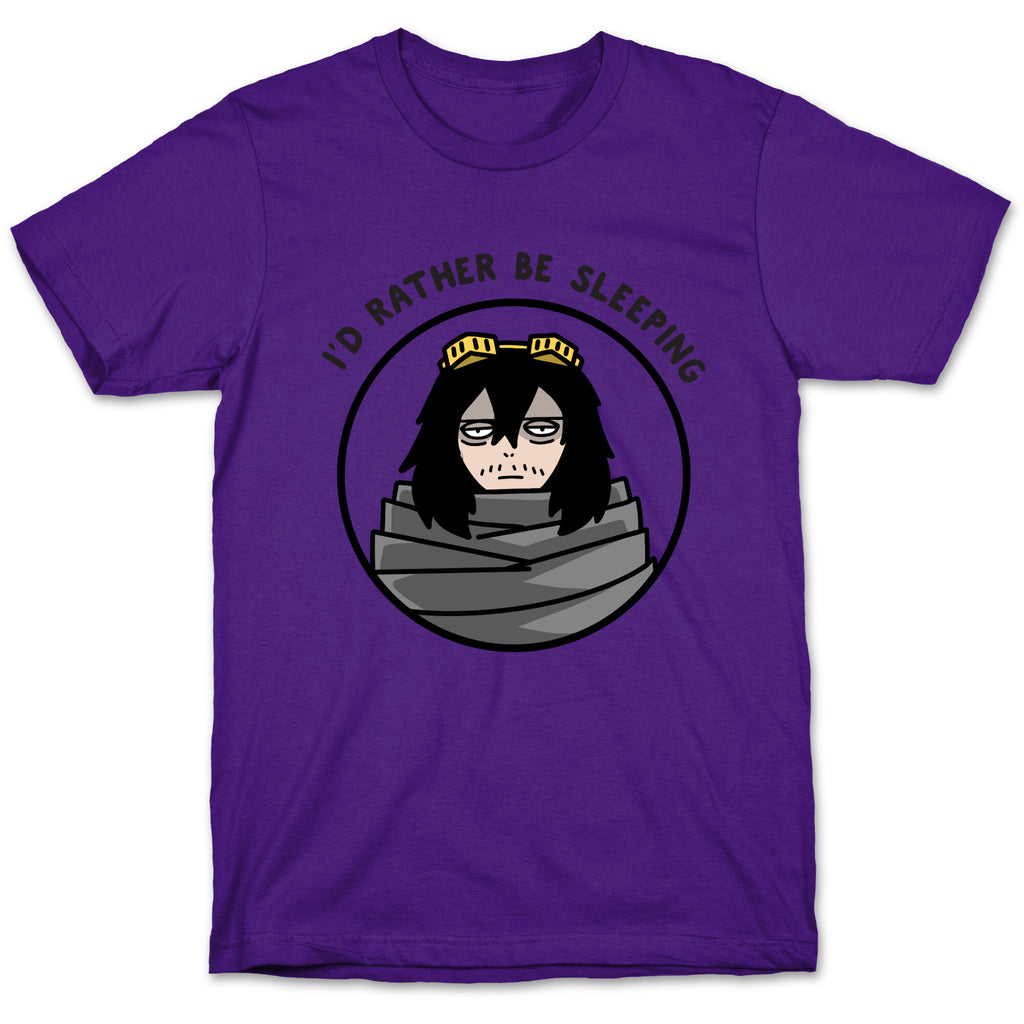 I'd Rather Be Sleeping - Eraserhead (Shota Aizawa) T-Shirt