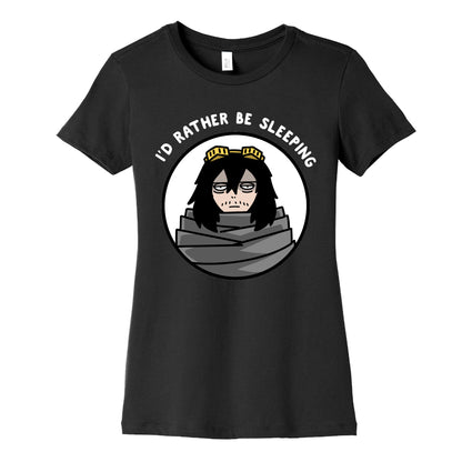 I'd Rather Be Sleeping - Eraserhead (Shota Aizawa) Women's Cotton Tee