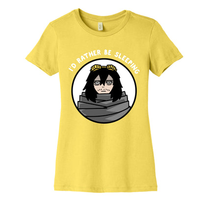 I'd Rather Be Sleeping - Eraserhead (Shota Aizawa) Women's Cotton Tee