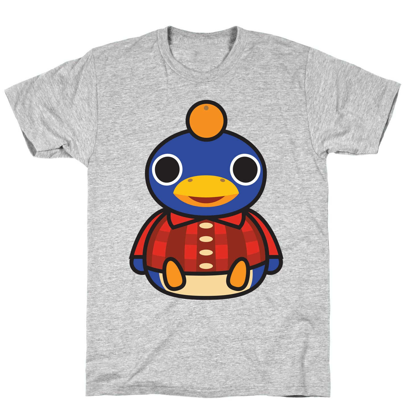 Roald Sitting With An Orange On His Head (Animal Crossing)  T-Shirt