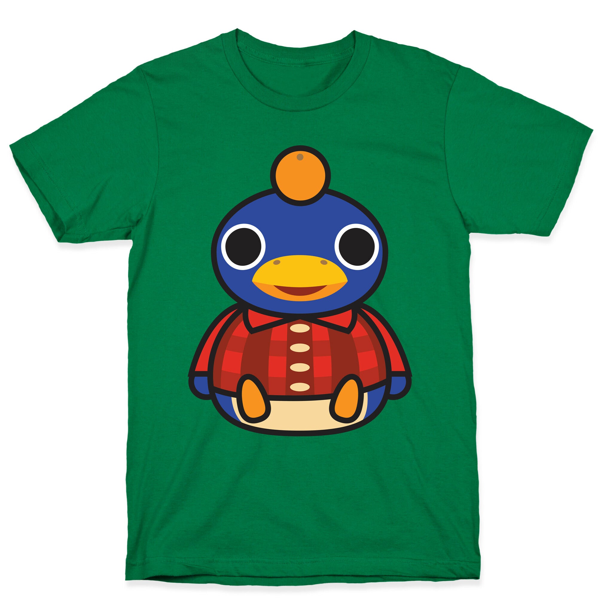 Roald Sitting With An Orange On His Head (Animal Crossing)  T-Shirt