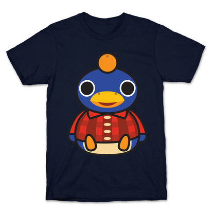 Roald Sitting With An Orange On His Head (Animal Crossing)  T-Shirt