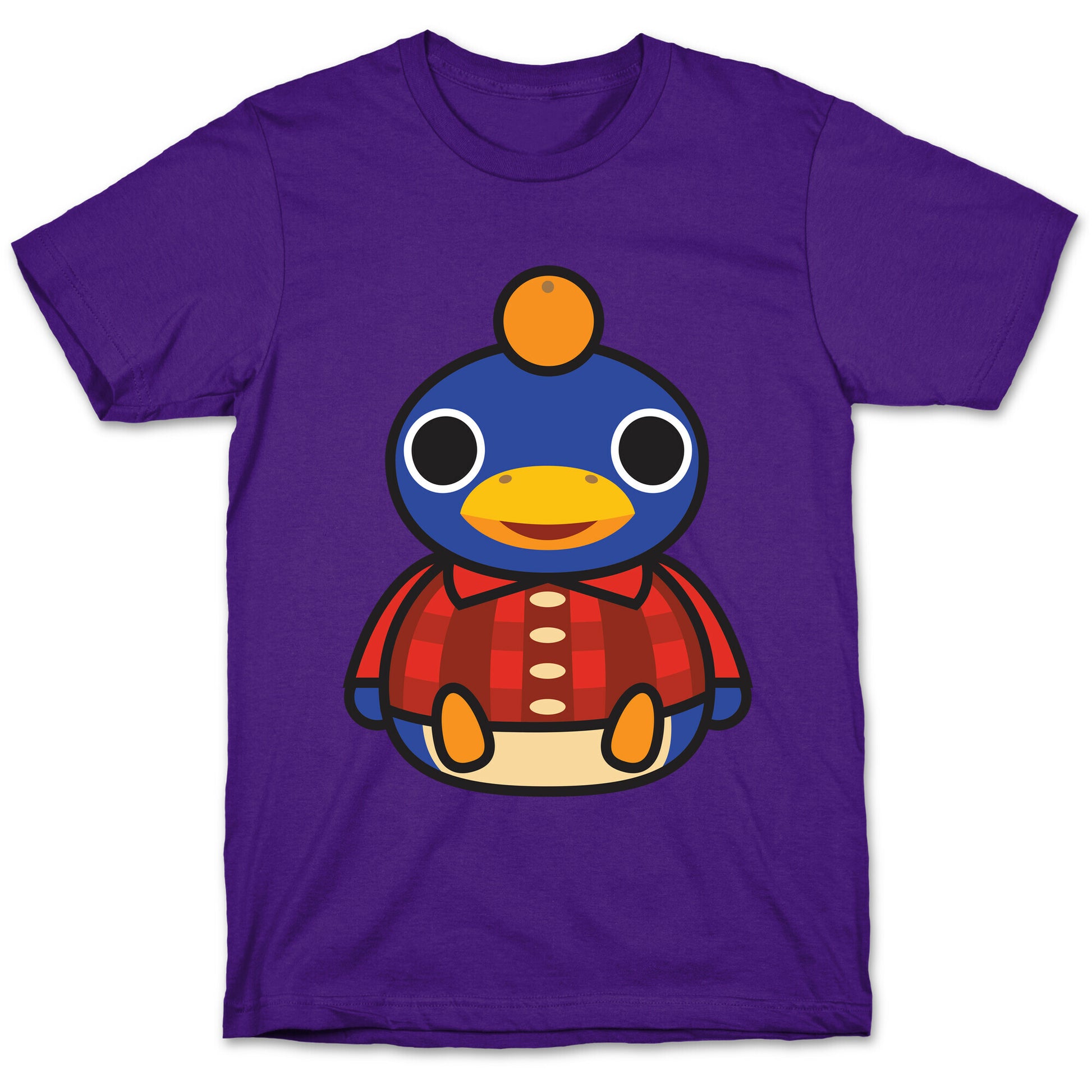 Roald Sitting With An Orange On His Head (Animal Crossing)  T-Shirt