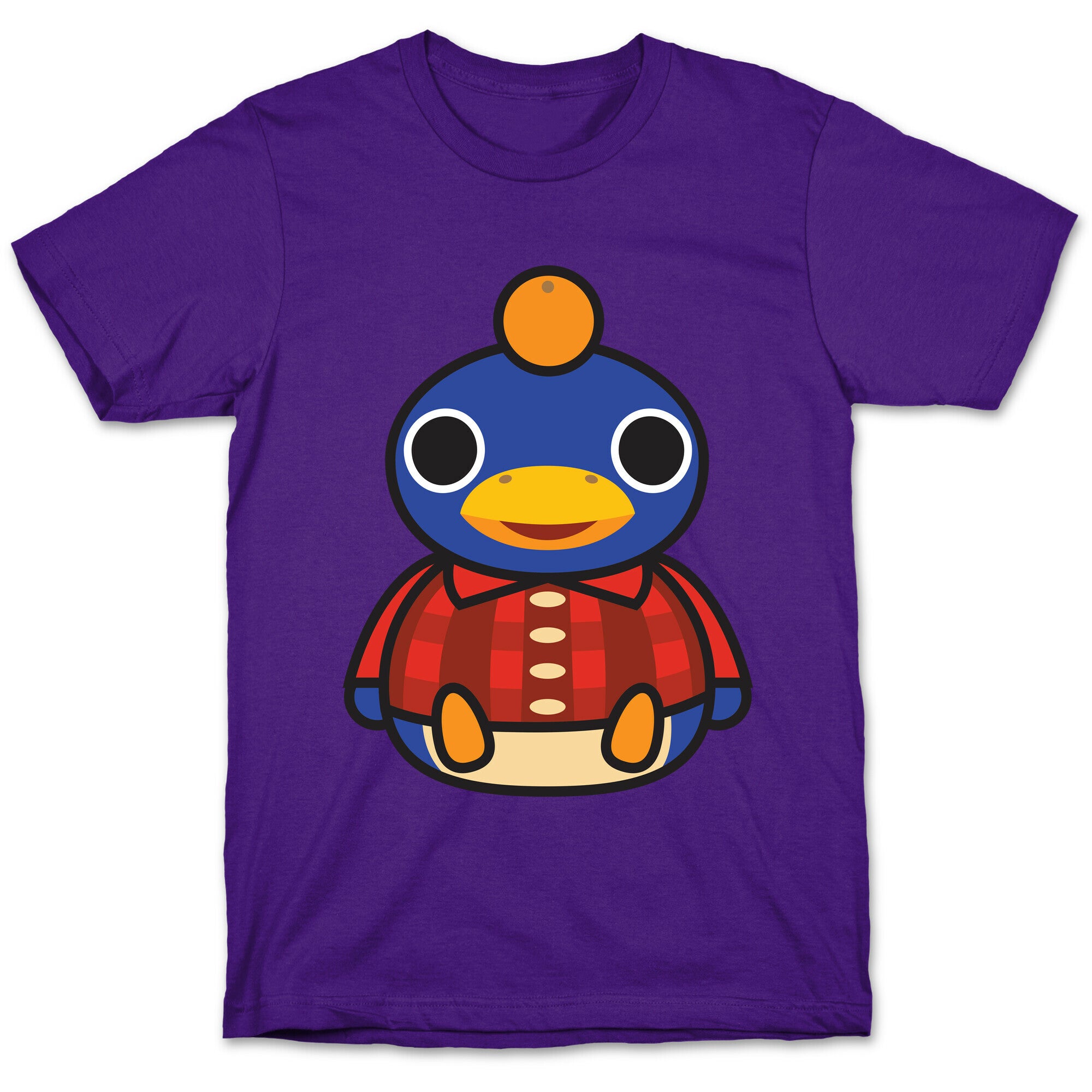 Roald Sitting With An Orange On His Head (Animal Crossing)  T-Shirt