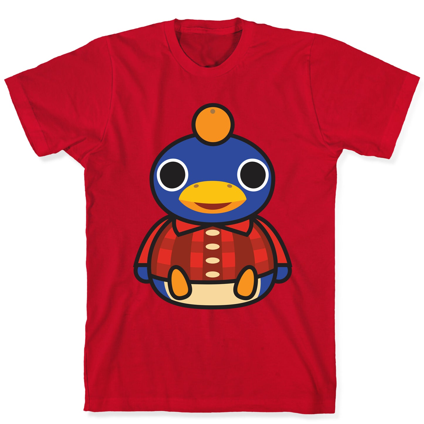 Roald Sitting With An Orange On His Head (Animal Crossing)  T-Shirt
