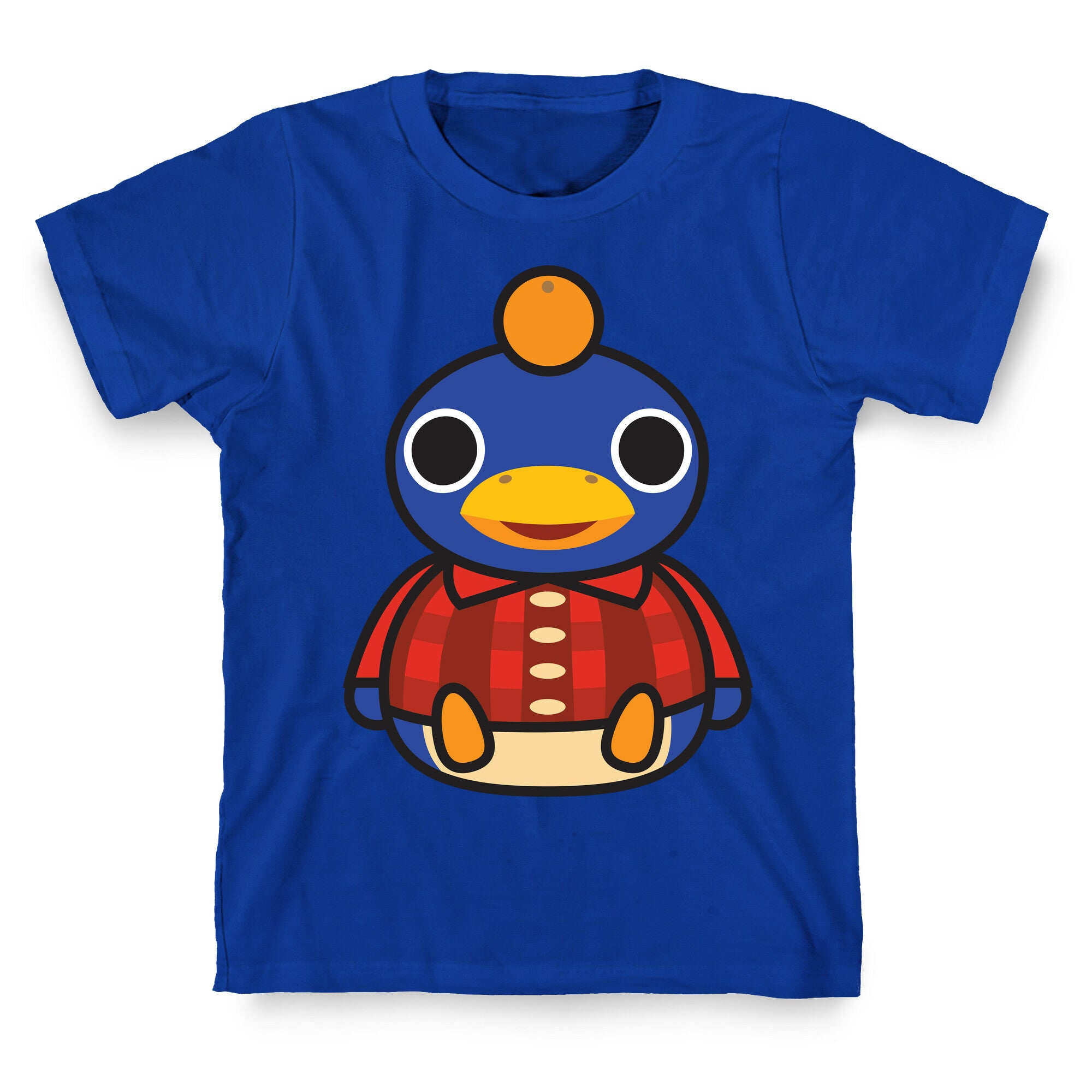 Roald Sitting With An Orange On His Head (Animal Crossing)  T-Shirt