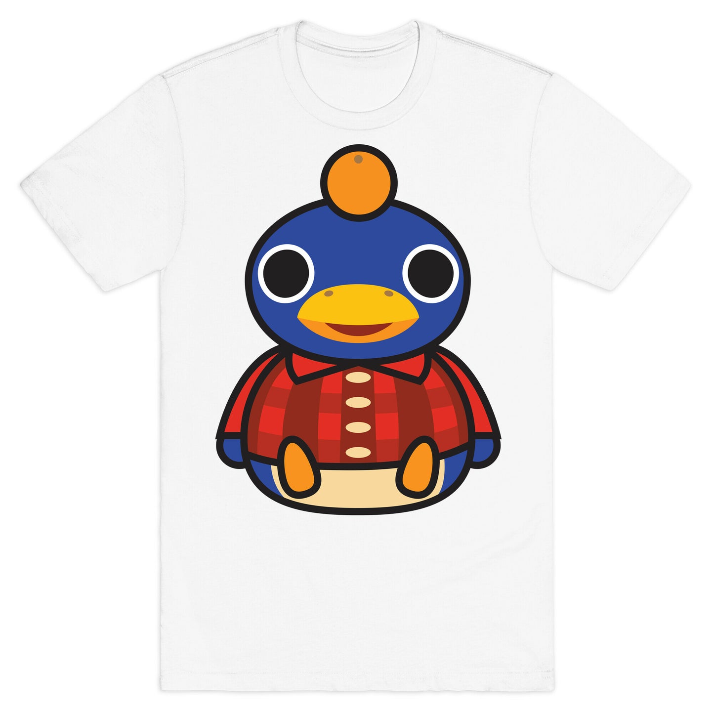 Roald Sitting With An Orange On His Head (Animal Crossing)  T-Shirt