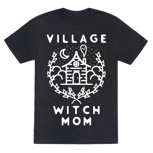 Village Witch Mom Unisex Triblend Tee