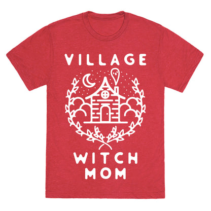 Village Witch Mom Unisex Triblend Tee