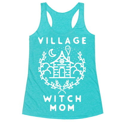 Village Witch Mom Racerback Tank