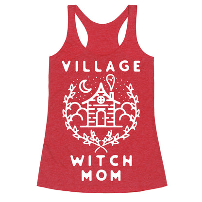 Village Witch Mom Racerback Tank