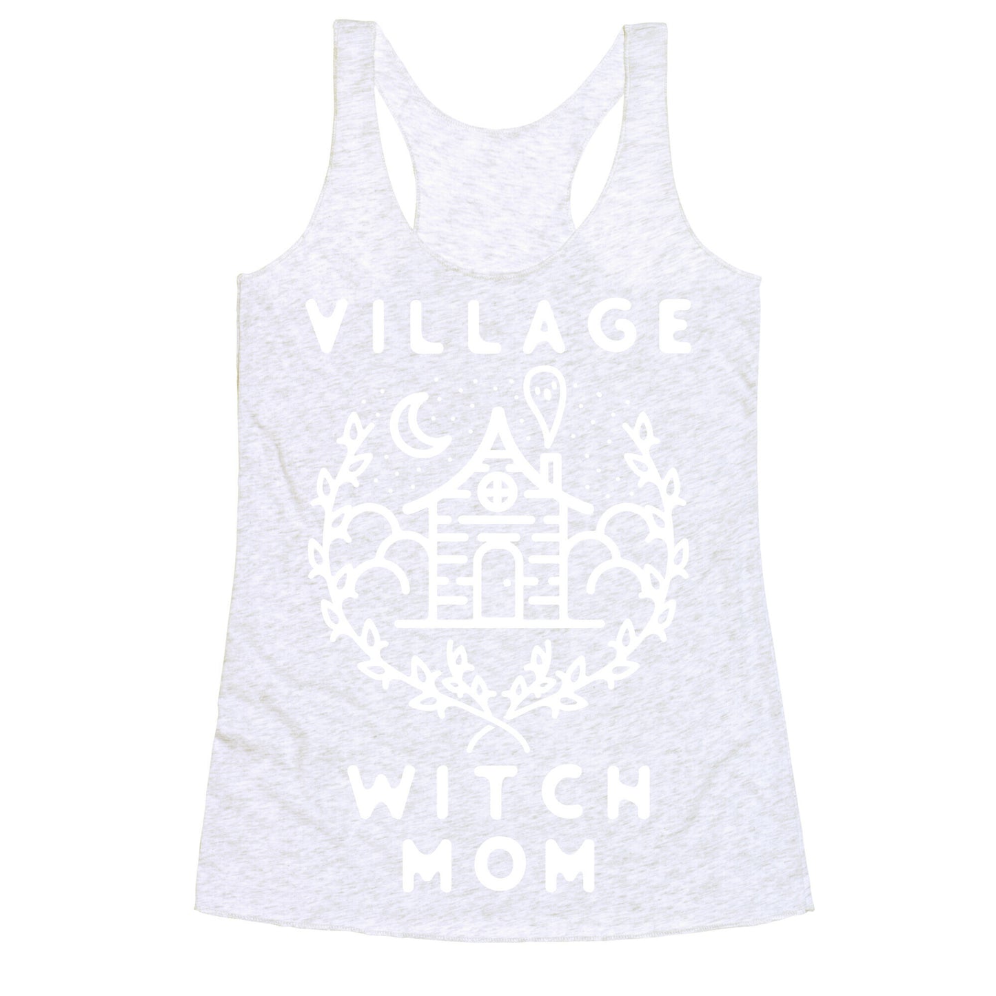 Village Witch Mom Racerback Tank