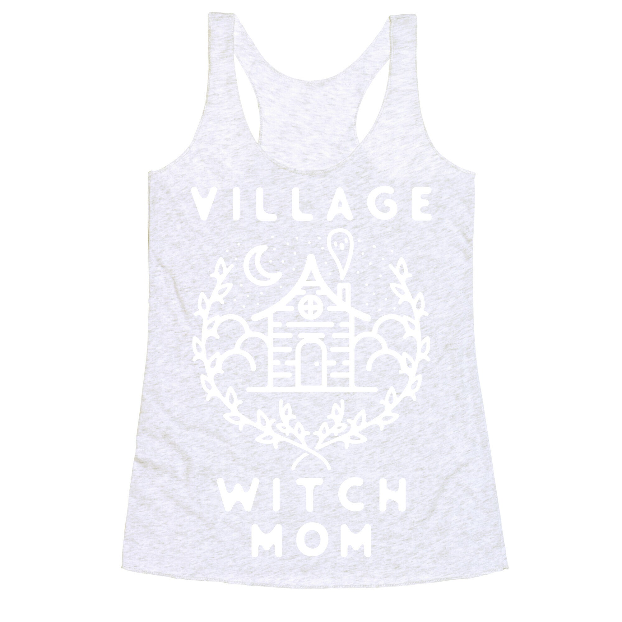 Village Witch Mom Racerback Tank