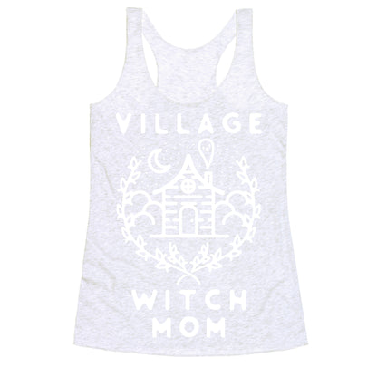 Village Witch Mom Racerback Tank