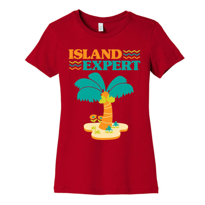 Island Expert (Animal Crossing) Women's Cotton Tee