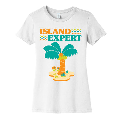 Island Expert (Animal Crossing) Women's Cotton Tee