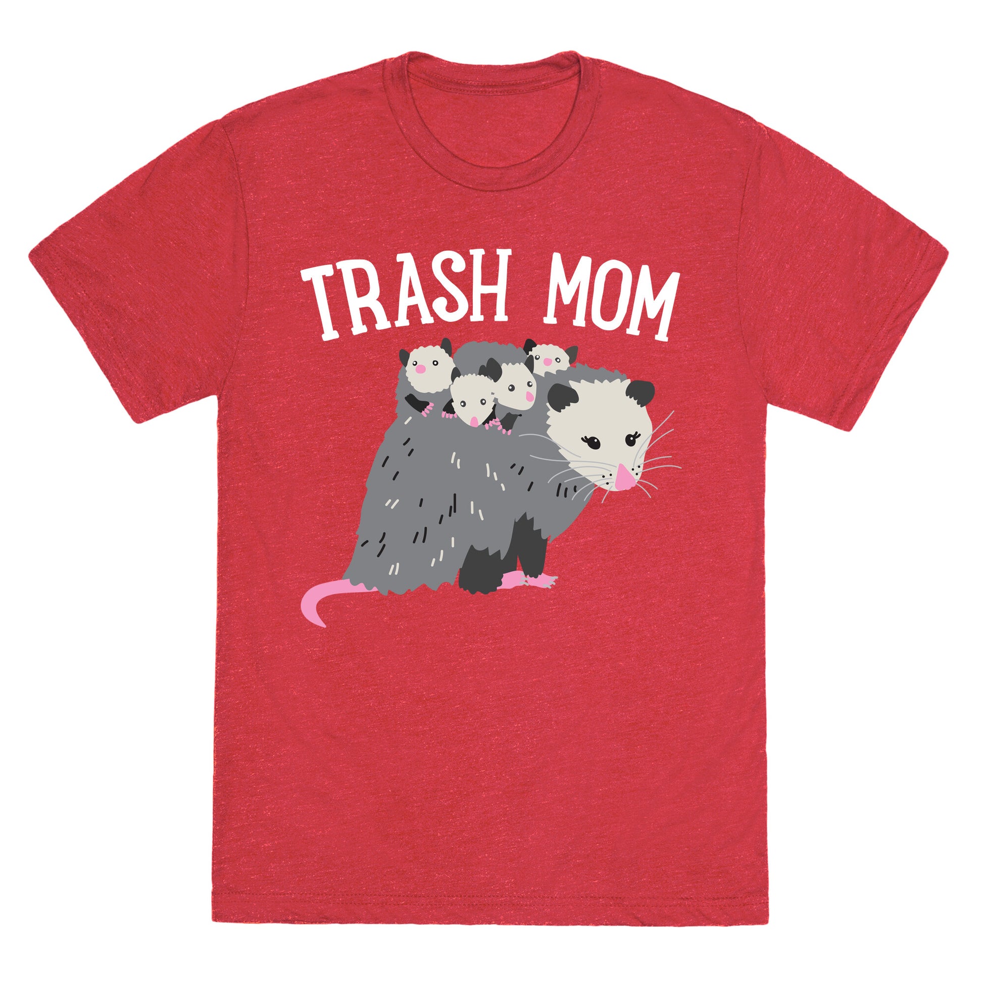 Trash Mom Opossum Unisex Triblend Tee