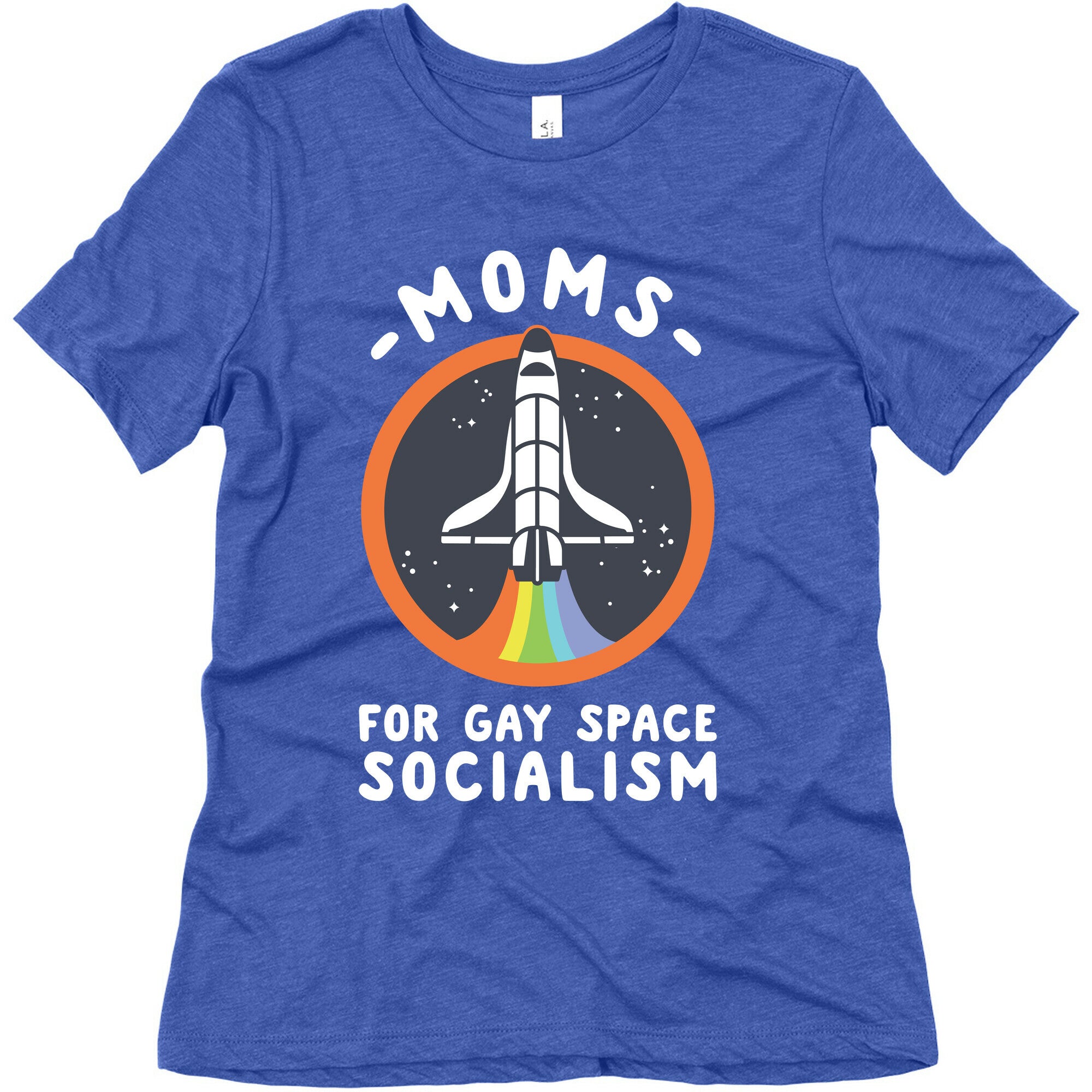 Moms For Gay Space Socialism Women's Triblend Tee