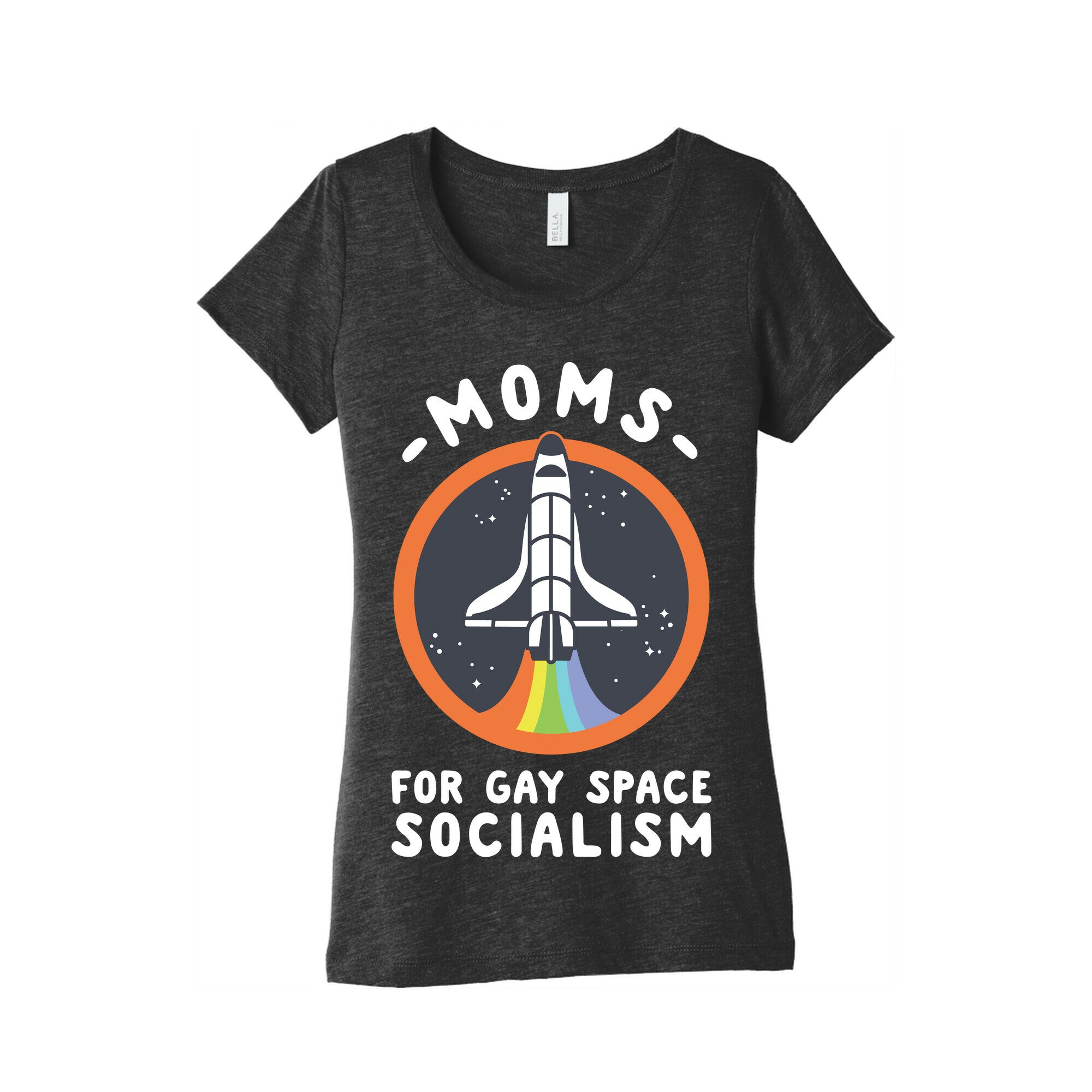 Moms For Gay Space Socialism Women's Triblend Tee