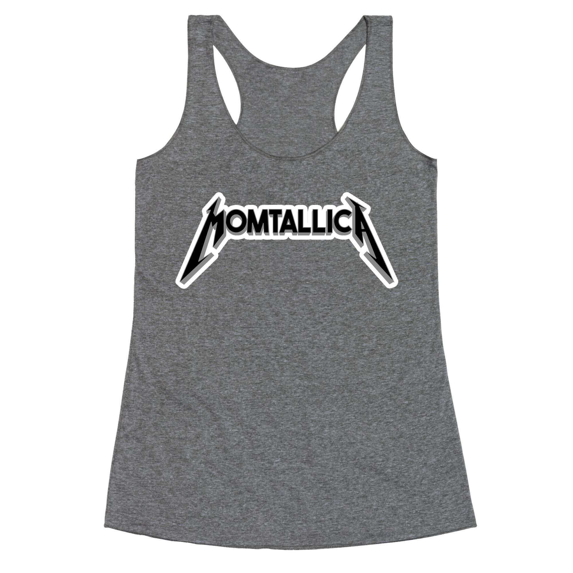 Momtallica Racerback Tank