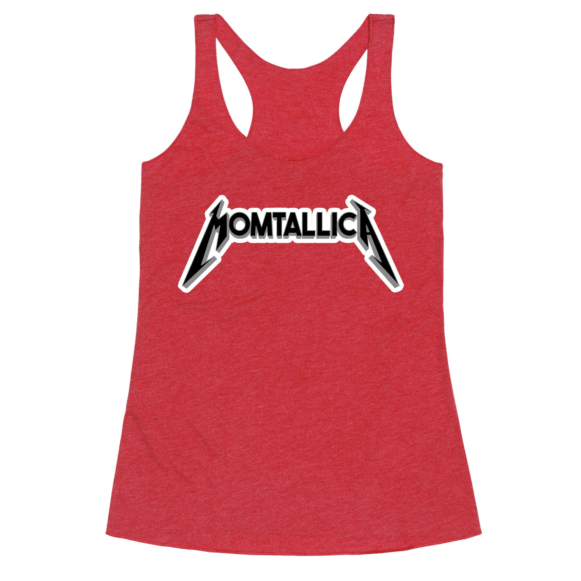 Momtallica Racerback Tank