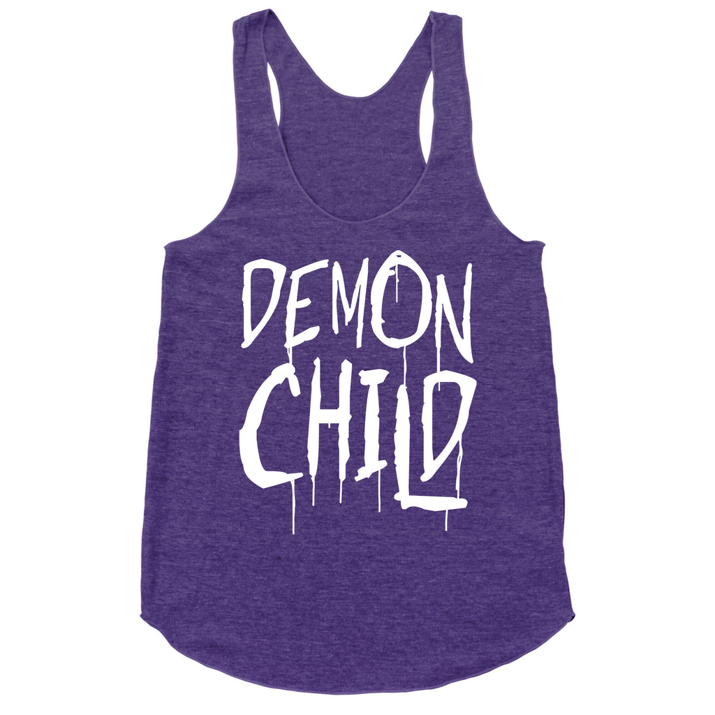Demon child Racerback Tank