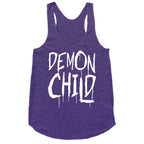 Demon child Racerback Tank